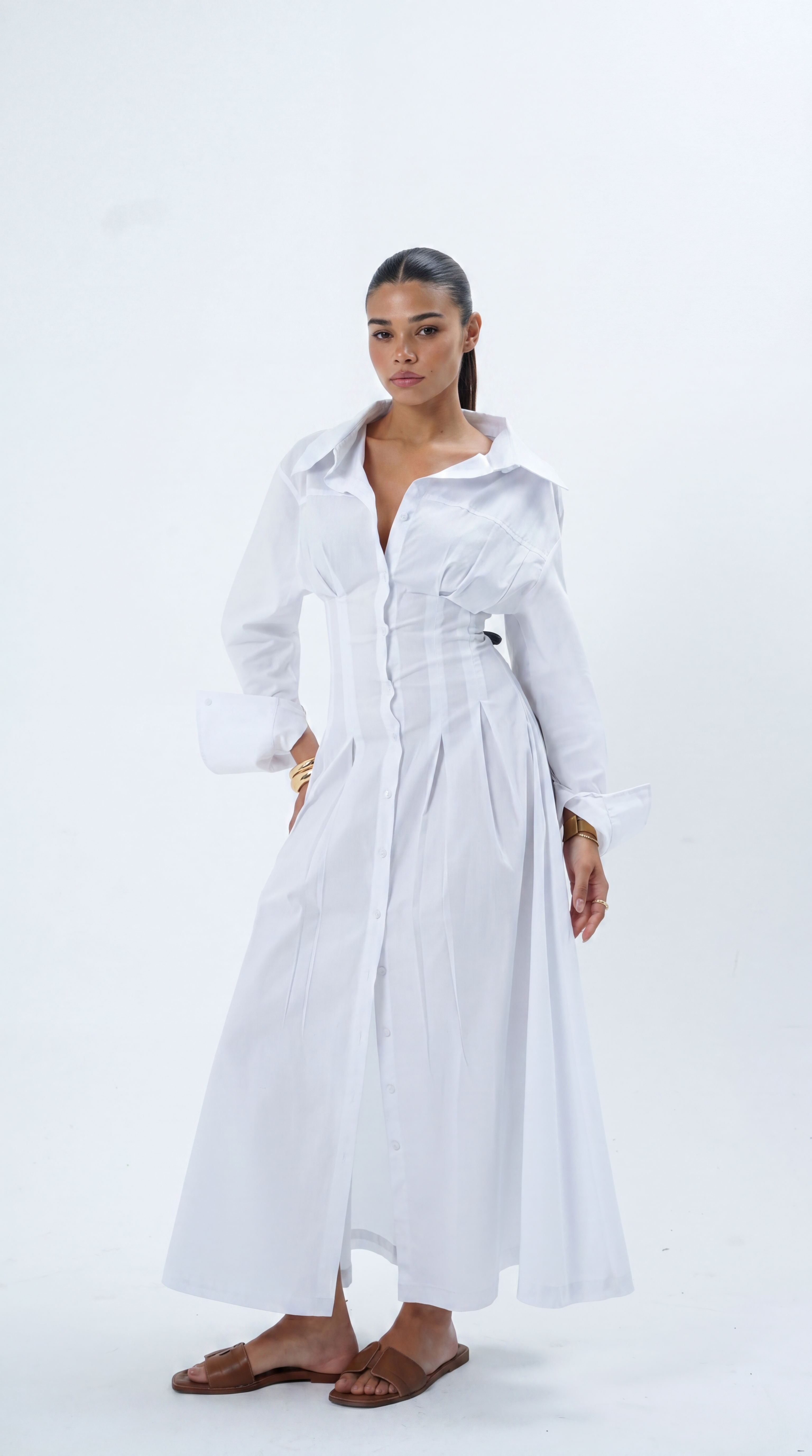 Valentha® | Corset Midi Jurk